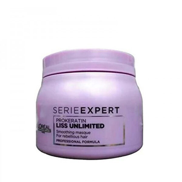 Loreal Serie Expert Pro keratin Liss Unlimited Hair Masque 490gm