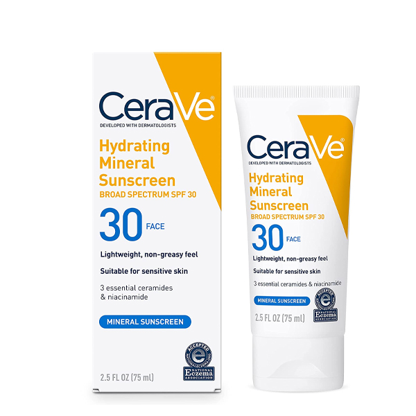 CeraVe 100% Mineral Sunscreen SPF 30 75ml