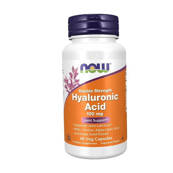Hyaluronic Acid, Double Strength 100 mg Veg Capsules