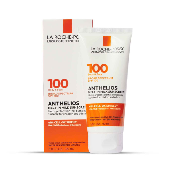 La Roche-Posay Anthelios Melt-in Milk Sunscreen For Face & Body SPF 100-90ml