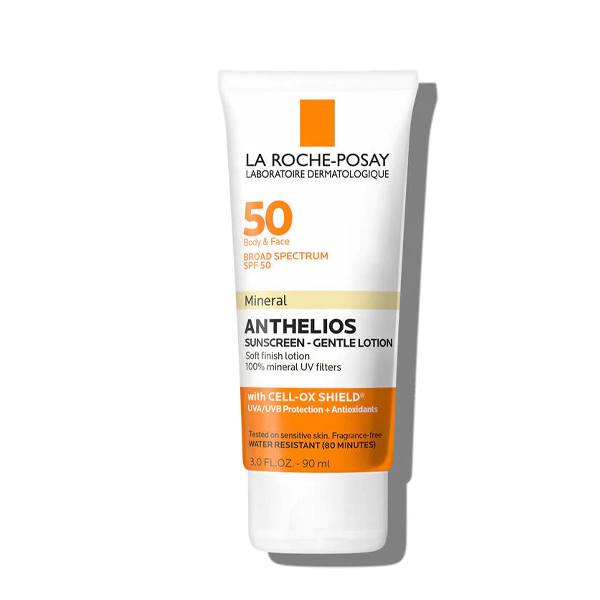 La Roche-Posay Anthelios Mineral Sunscreen Gentle Lotion for Face and Body SPF 50-90ml