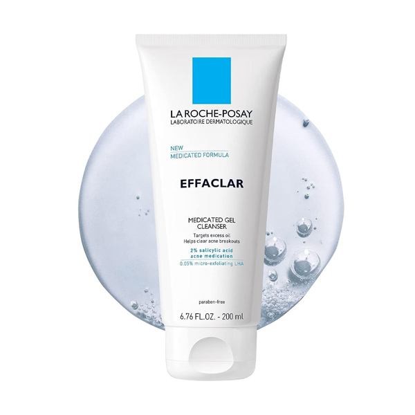 La Roche-Posay Effaclar Medicated Gel Facial Cleanser 200ml