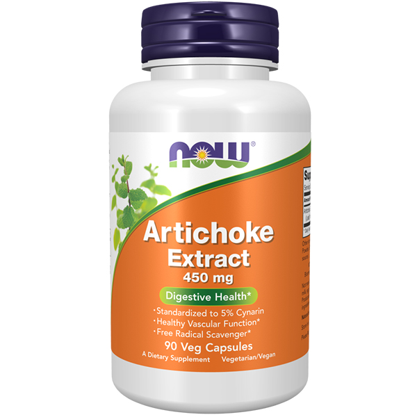 Now Food Artichoke Extract 450 mg 90 Veg Capsules