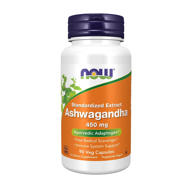 Now Foods Ashwagandha 450 mg 90 Veg Capsules