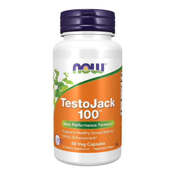 Now Foods TestoJack 100™ 60 Veg Capsules