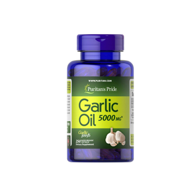 Puritan's Pride Garlic Oil 5000 mg 250 Softgels
