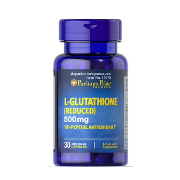 Puritan's Pride L-Glutathione 500 mg 30 Capsules