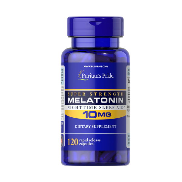 Puritan's Pride Melatonin 10 mg 120 Capsules