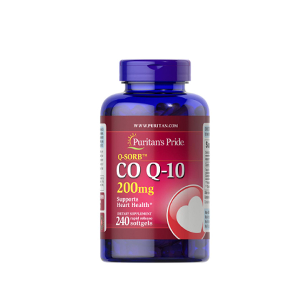 Puritan's Pride Q-SORB™ Co Q-10 200 mg 240 Softgels