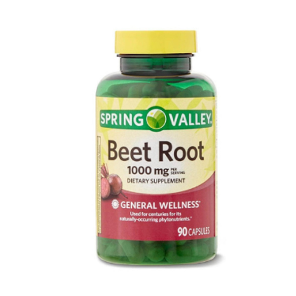 Spring Valley Beet Root 1000 Mg 90 Capsules