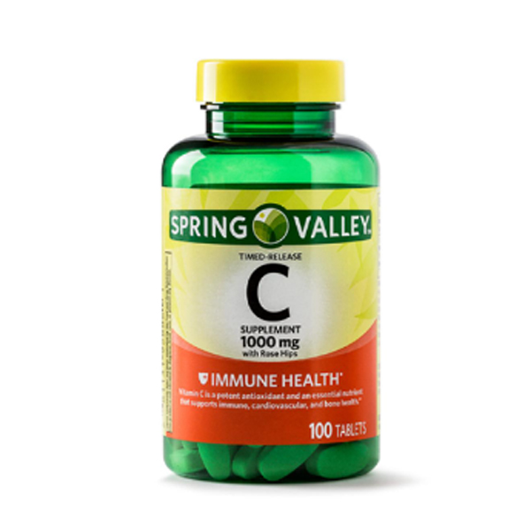 Spring Valley Vitamin C 1000mg Timed Release Tablets