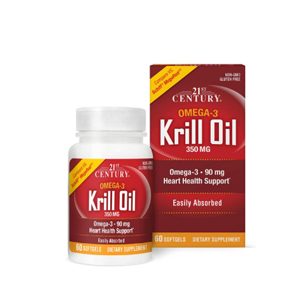 21st Century Health Care, Krill Oil, 300 mg, 60 Softgels