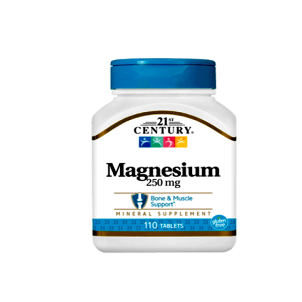 21st Century Magnesium 250mg 110 Tablets