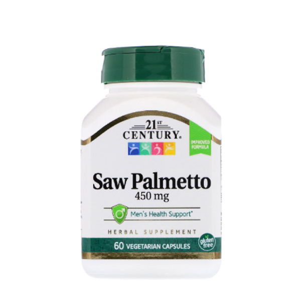21st Century Saw Palmetto Extract-420mg 60 Capsules