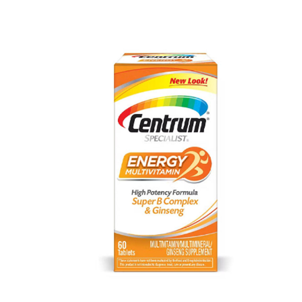 Centrum Specialist Energy Multivitamin 60 Tablets