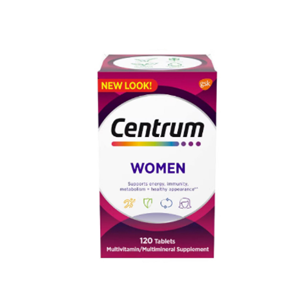 Centrum Women Multivitamins 120 Tablets