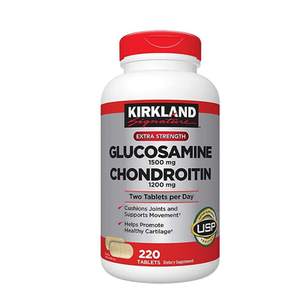 Kirkland Signature Glucosamine & Chondroitin 220 Tablets