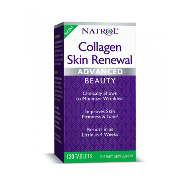 Natrol Collagen Skin Renewal Advanced Beauty Tablets 120Tablets