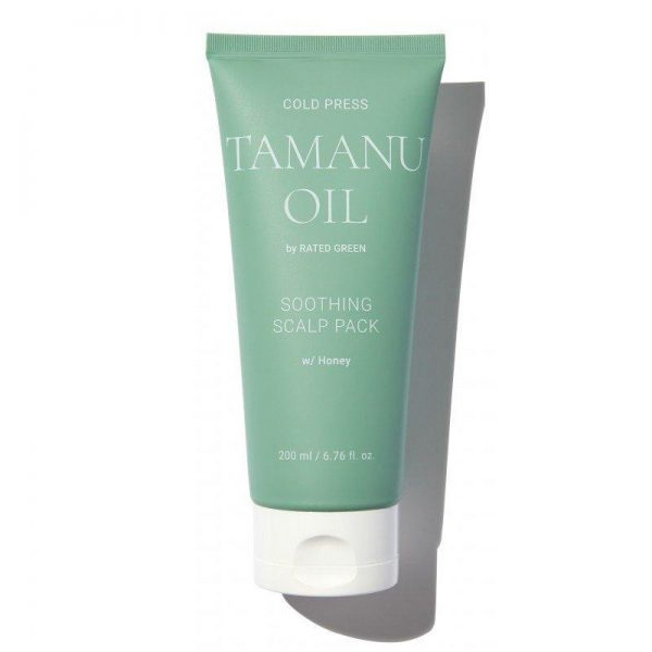 RATED GREEN COLD PRESS TAMANU OIL SOOTHING SCALP PACK 200ML
