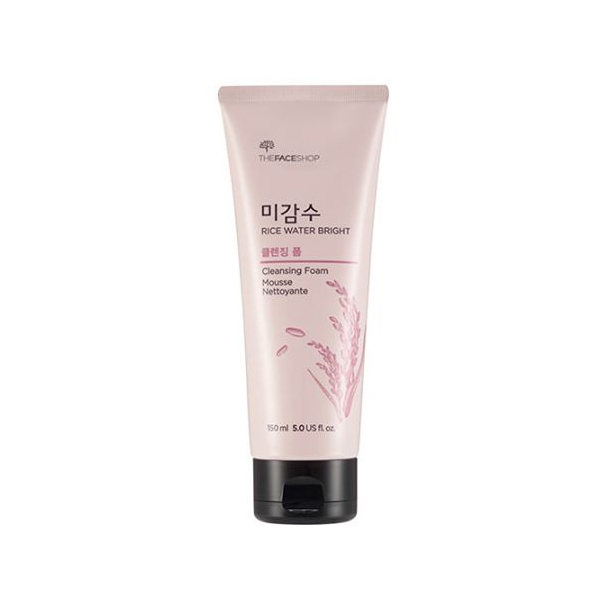 THE FACE SHOP RICE WATER BRIGHT CLEANSING FOAM 150ML