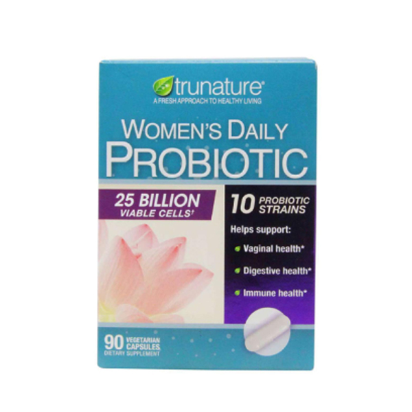 TruNature Womens Daily Probiotic 25 Billion Cells 90 Capsules