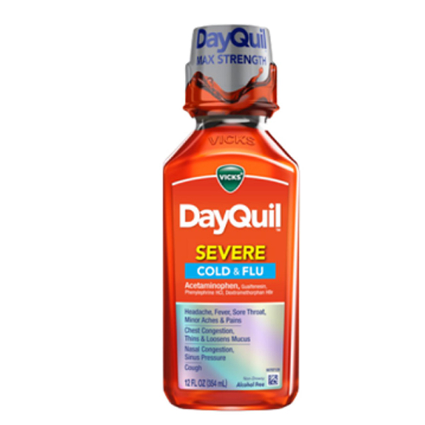 Vicks DayQuil™ Cold & Flu Relief Liquid 236 ml