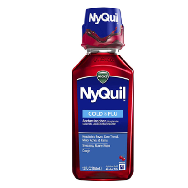 Vicks NyQuil™ Cough Cold & Flu Relief Liquid