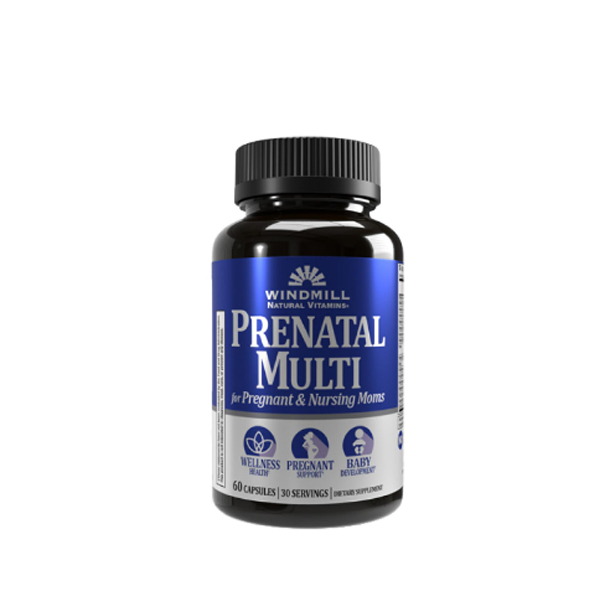 Windmill Natural Vitamin Prenatal Multi Multivitamins 60 Capsules