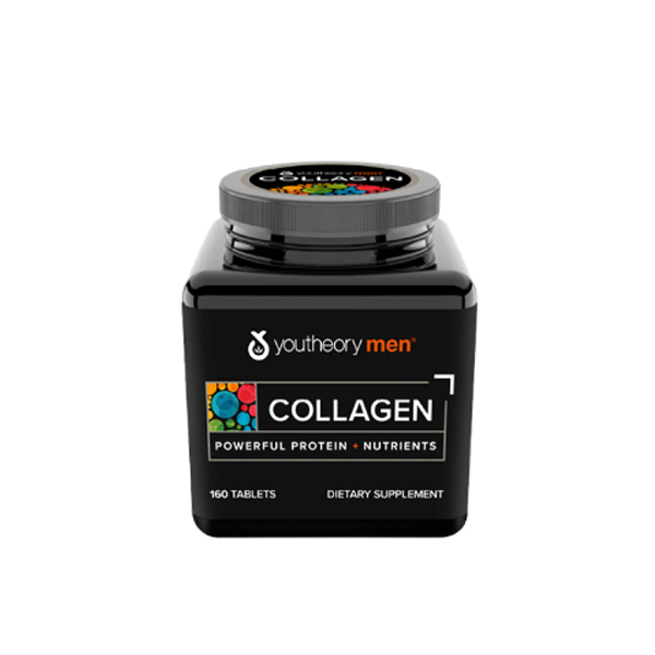 Youtheory Men's Collagen Advanced Powerful Protein Peptides 160 Tablets