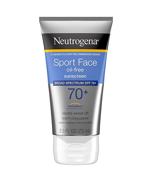 Neutrogena Sport Face Sunscreen SPF 70+ OilFree Facial Sunscreen Lotion 73ml
