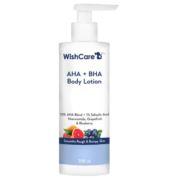 WishCare 10% AHA + 1% BHA Body Lotion 200ml