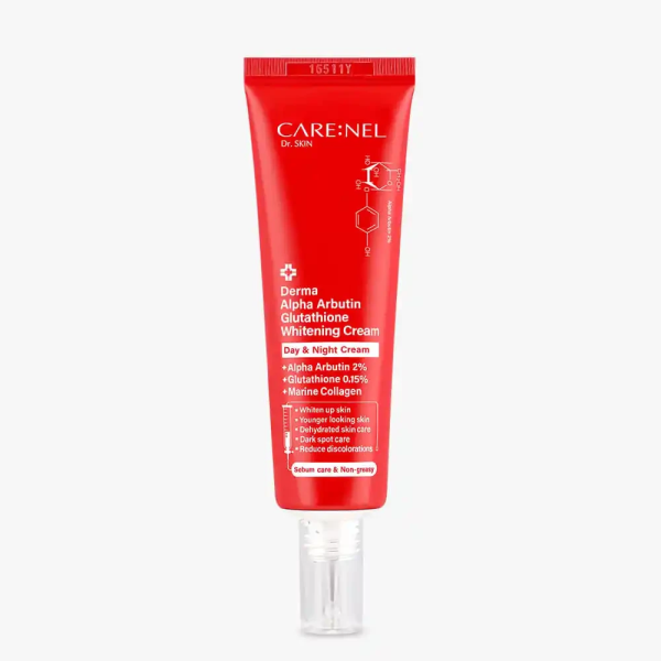 CARE:NEL Derma Alpha Arbutin Glutathione Whitening Cream 45ml
