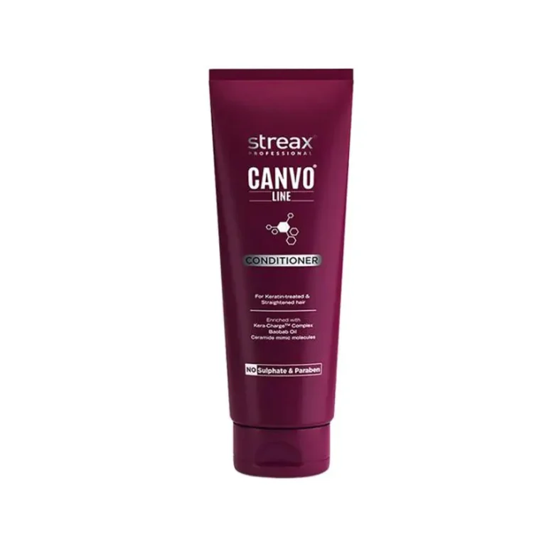 Keratin Hair Conditioner Canvo Line Conditioner Frizz Control Conditioner Hair Smoothening Conditioner Streax Professional Conditioner