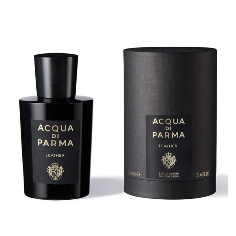 Acqua di Parma Leather Eau de Parfum unisex fragrance Italian leather citrus floral warm scent
