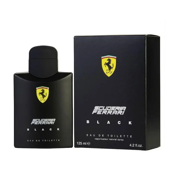 Ferrari Scuderia Ferrari Black EDT for Men – 125ml