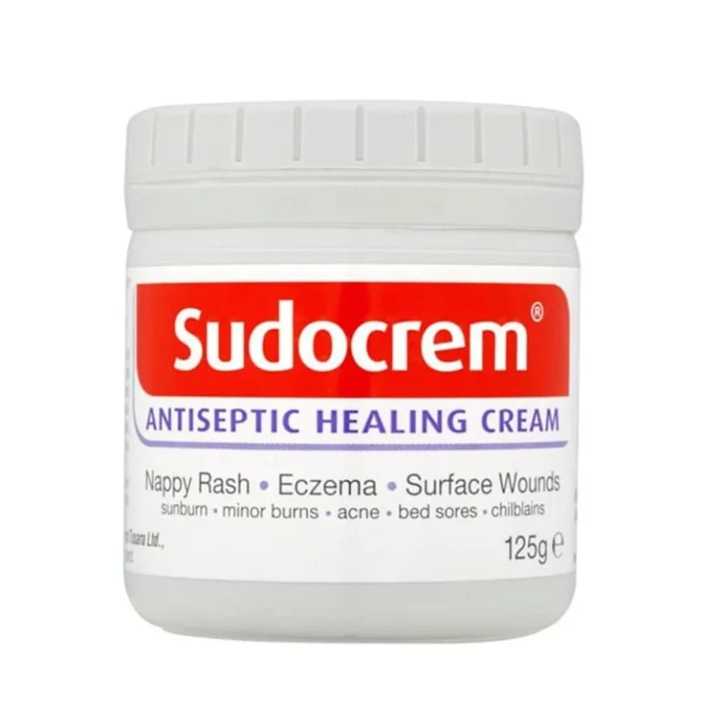 Sudocrem healing cream antiseptic skin irritation rash burn eczema care