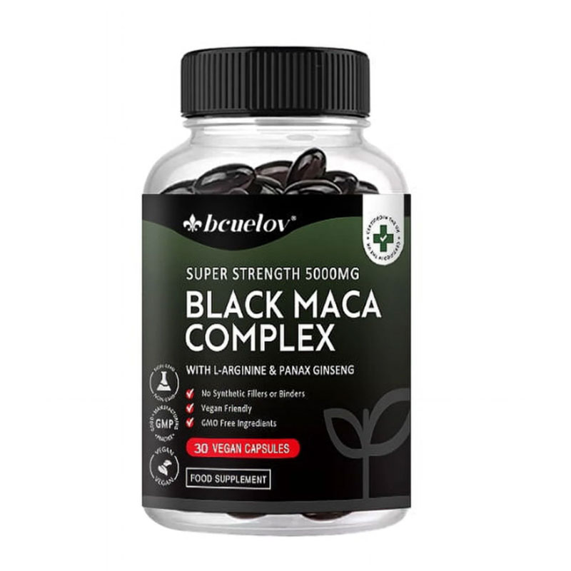 Bcuelov Black Maca Complex  120 Capsules - A1 Traders