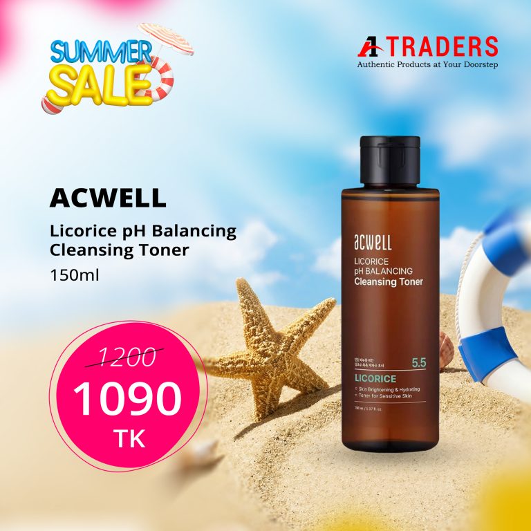 Acwell Licorice pH Balancing Cleansing Toner – 150ml