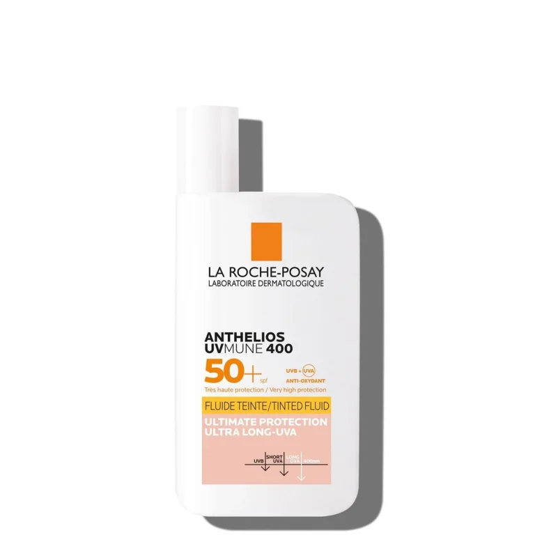 anthelios-uvmune-400-main.jpg" alt="Anthelios UVMune 400 Fluide Teinté SPF50+ La Roche-Posay Tinted Sunscreen for Sensitive Skin