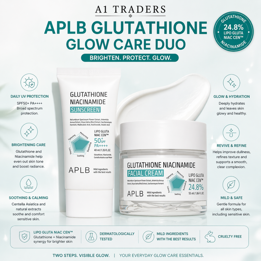 APLB Glutathione Glow Care Duo – A1 Traders
