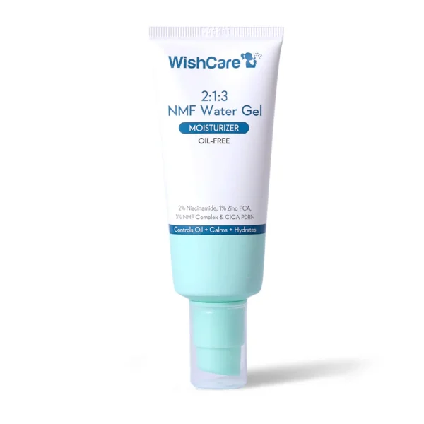 WishCare 2:1:3 NMF Water Gel Moisturizer for Oily & Sensitive Skin (Oil-Free) – 50ml