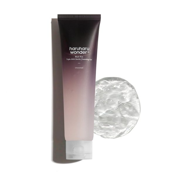 HARUHARU WONDER Black Rice Triple AHA Gentle Cleansing Gel Unscented 100ml